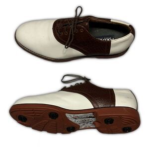 Polo-ralph-lauren Men's Brown and White Oxfords
